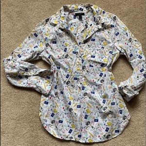JCrew popover shirt